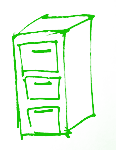 filing cabinet